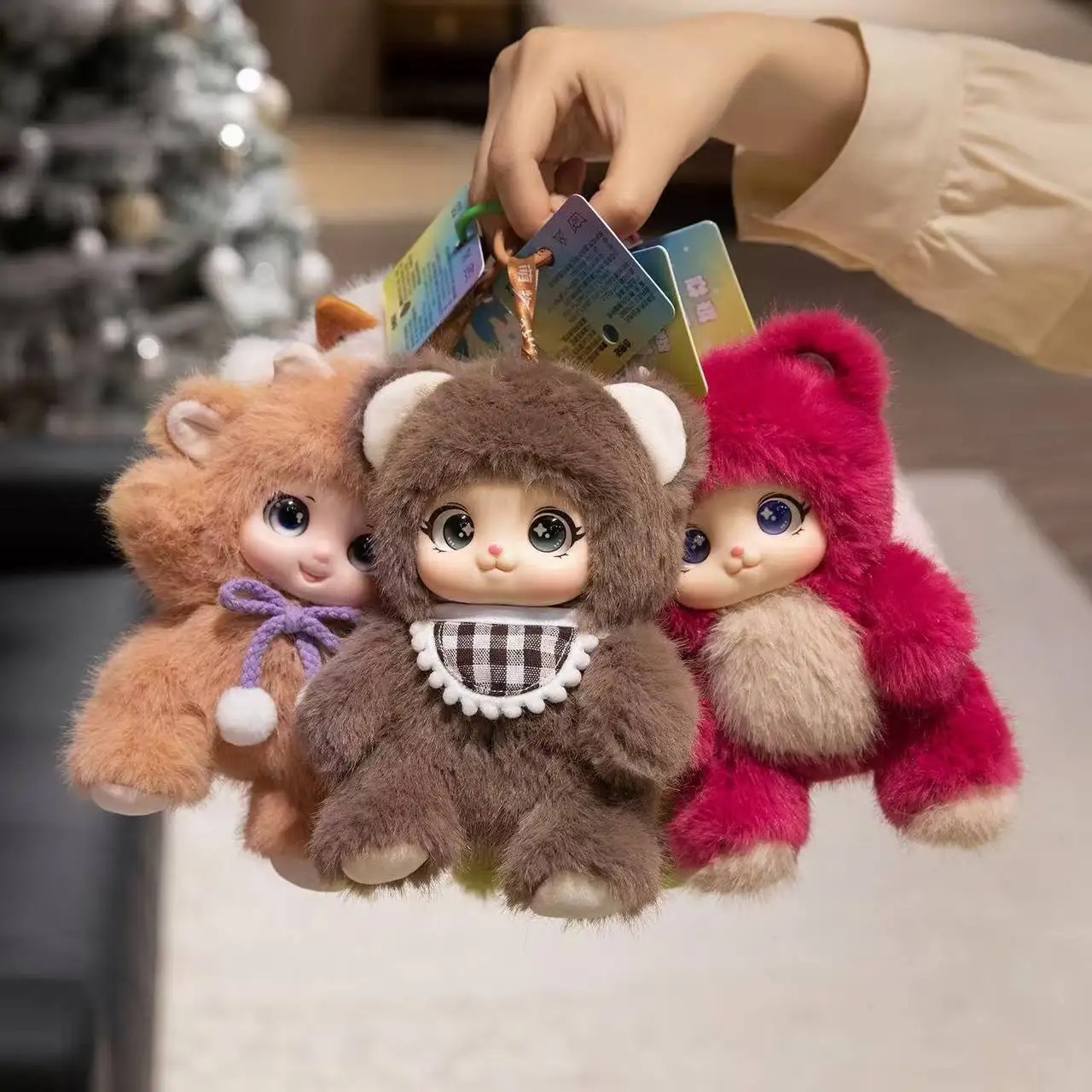 Kids Toys Bag - 18cm /Urocze Pluszaki Winylowe Zwierzątka Zabawki