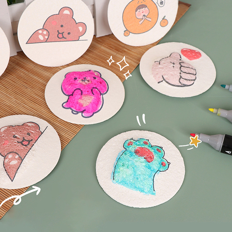 Kid Toys And Craft - 10 szt. Papier do malowania 3D