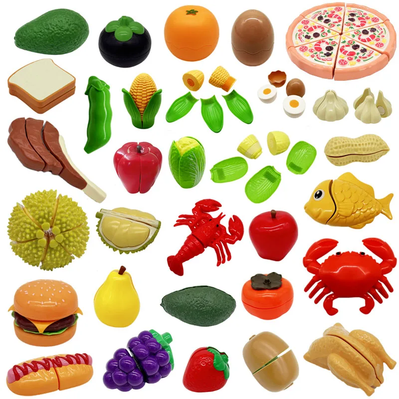 Kids Toys Kitchen - Montessori dom zagraj w krojenie owoców