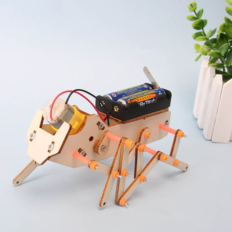 Kid Toys And Craft - Zestaw do samodzielnego montażu: robot heksapod,
