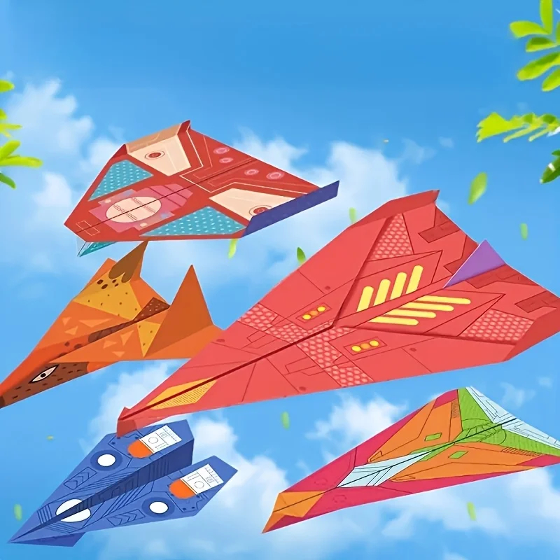 Kid Toys And Craft - 36 arkuszy papieru do składania samolotów