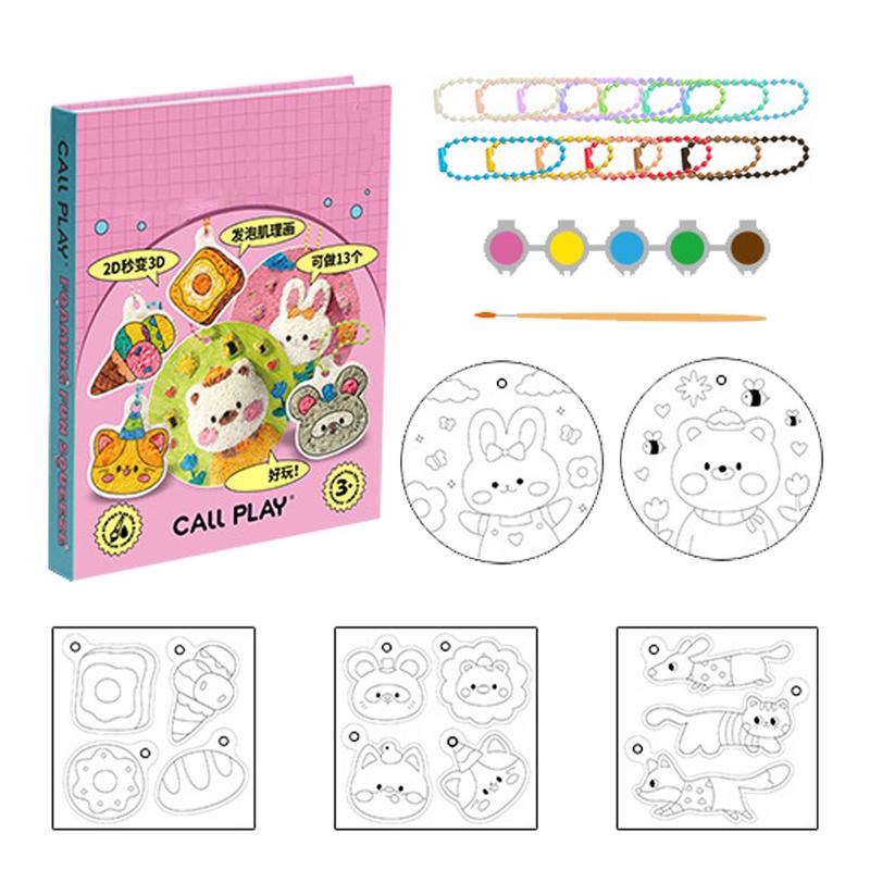 Kid Toys And Craft - Piankowe rękodzieło papierowe dla dzieci efekt