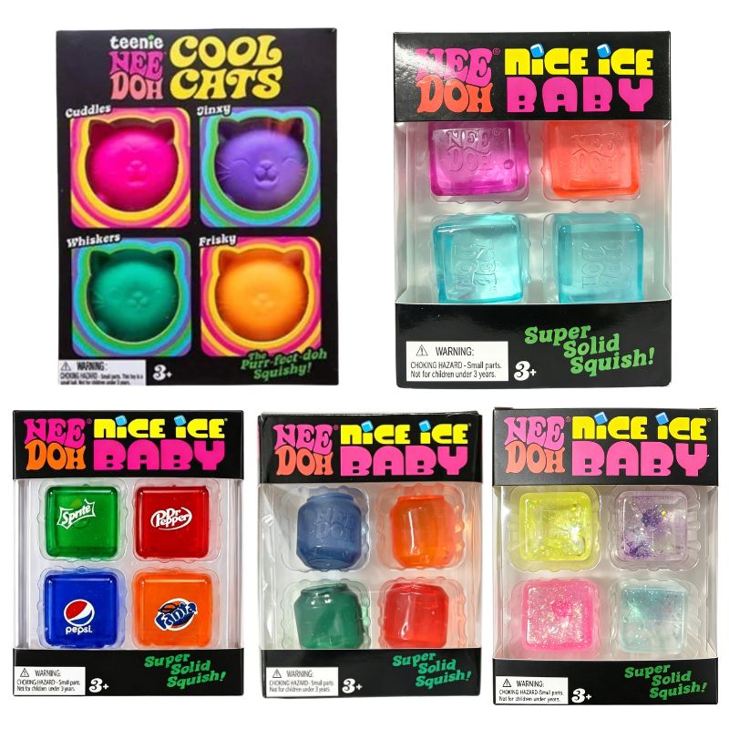 Kids Toys Bag - Mini zestaw 4 sztuk Needoh Nice