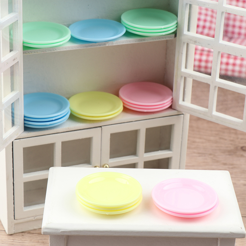 5 szt. Mini talerze dla lalek  – Kids Toys Kitchen recenzja i cena
