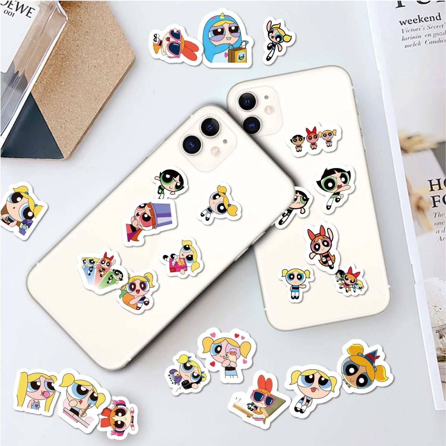 100 szt. Naklejek Powerpuff Gi – Kids Toys Bag recenzja i cena