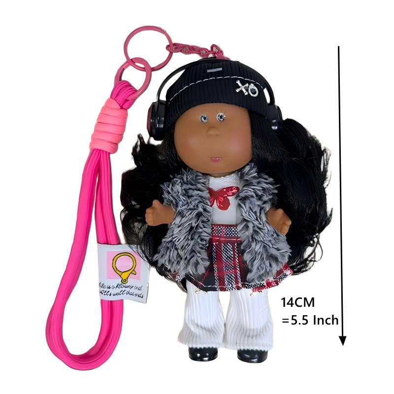 5.  5-calowa czarna lalka, mał – Kids Toys Bag recenzja i cena