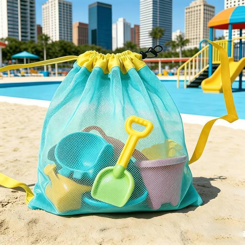 Duża, przenośna siatkowa torba – Kids Toys Bag recenzja i cena