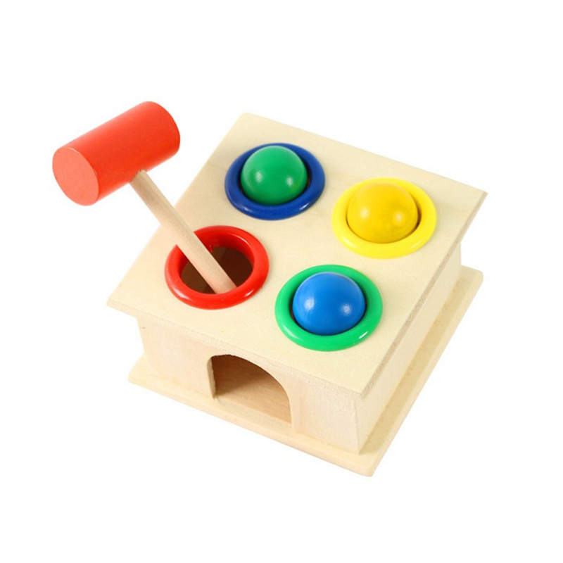 Drewniana gra w piłkę młotkową – Kids Toys Review recenzja i cena