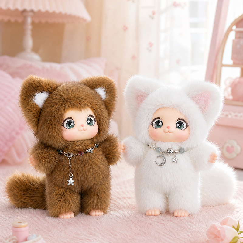 18cm Nowy Uroczy Rodzinny Lis  – Kids Toys Bag recenzja i cena