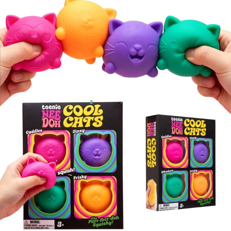 Mini zestaw 4 sztuk Needoh Nic – Kids Toys Bag recenzja i cena