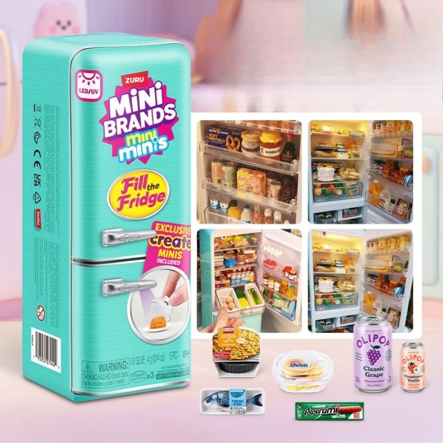 ZURU 5 Surprise Mini Fridge Ba – Kids Toys Kitchen recenzja i cena